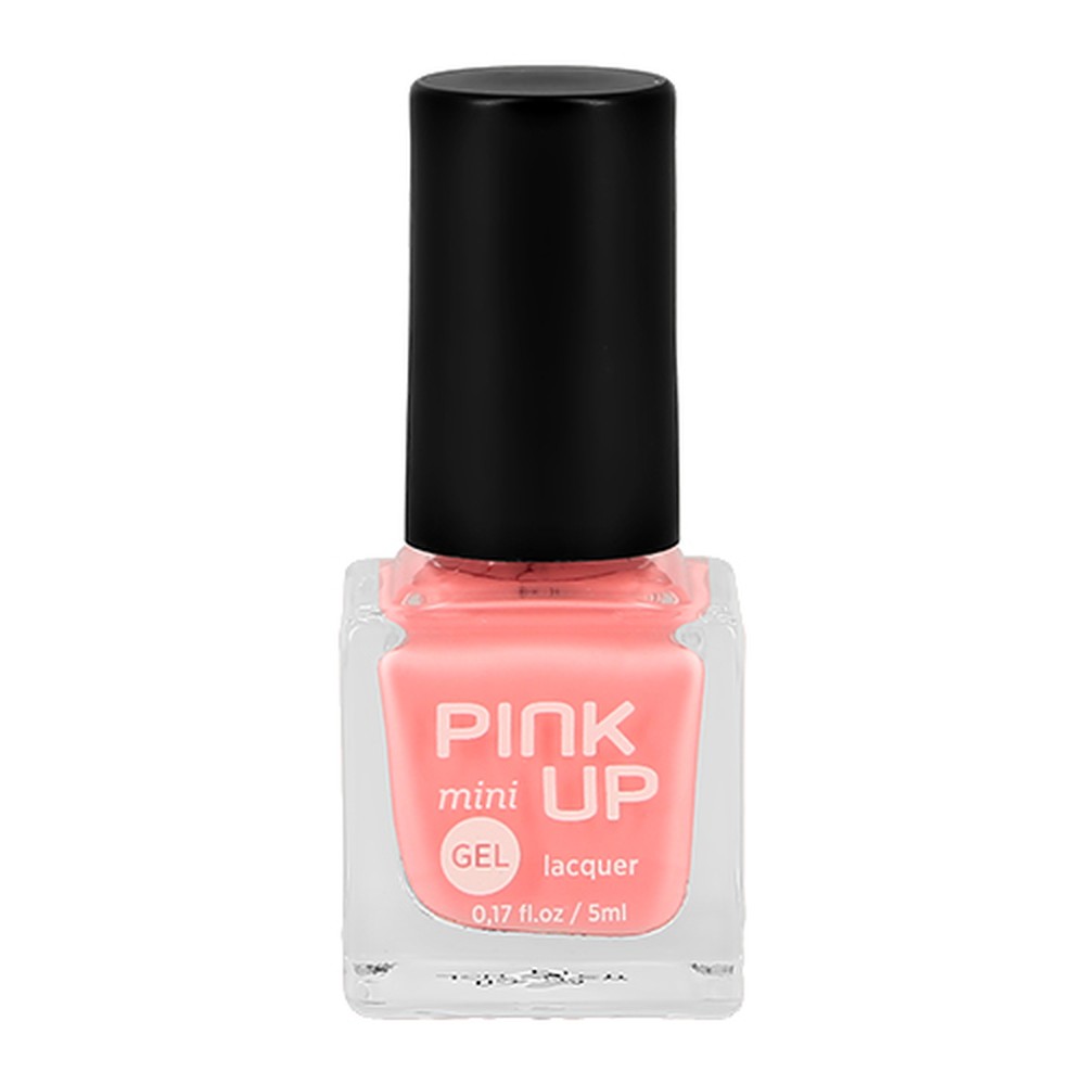 Лак для ногтей Pink Up мини с эффектом геля тон 10 5 мл - фото 3