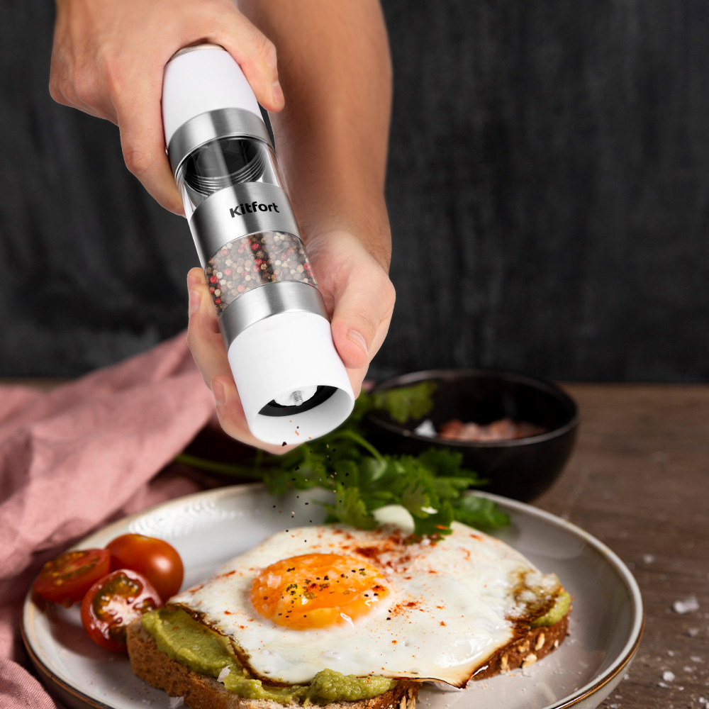 Мельница для соли и перца KITFORT КТ-6008-2 - фото 6