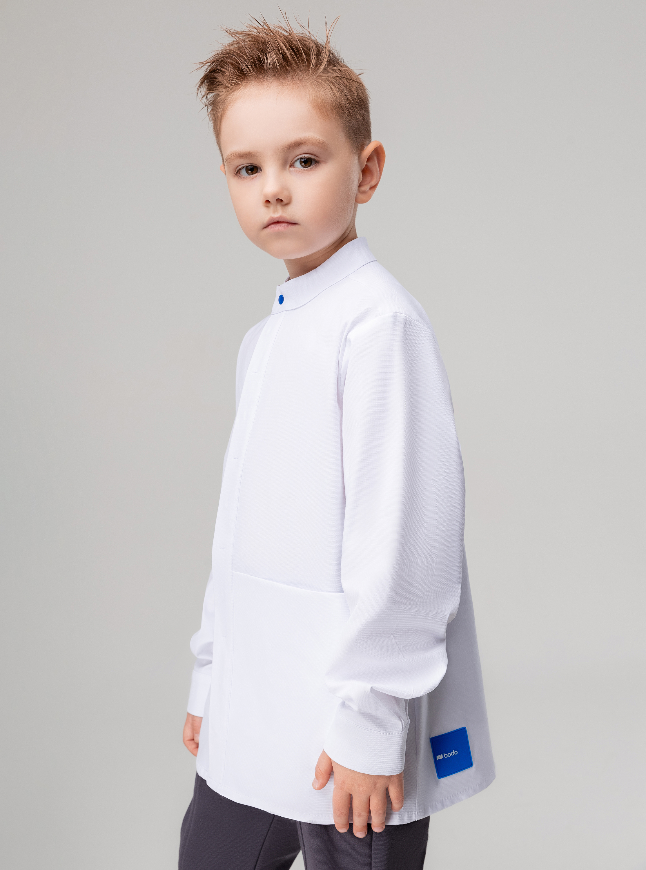 Рубашка Bodo 24-20MU_белый - фото 3