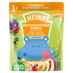 Каша Heinz йогуртовая многозерновая с малиной и черникой 200г с 12месяцев