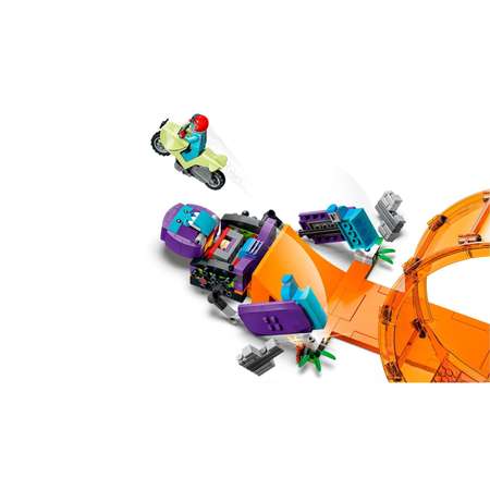 Конструктор LEGO City Smashing Chimpanzee Stunt Loop блочный