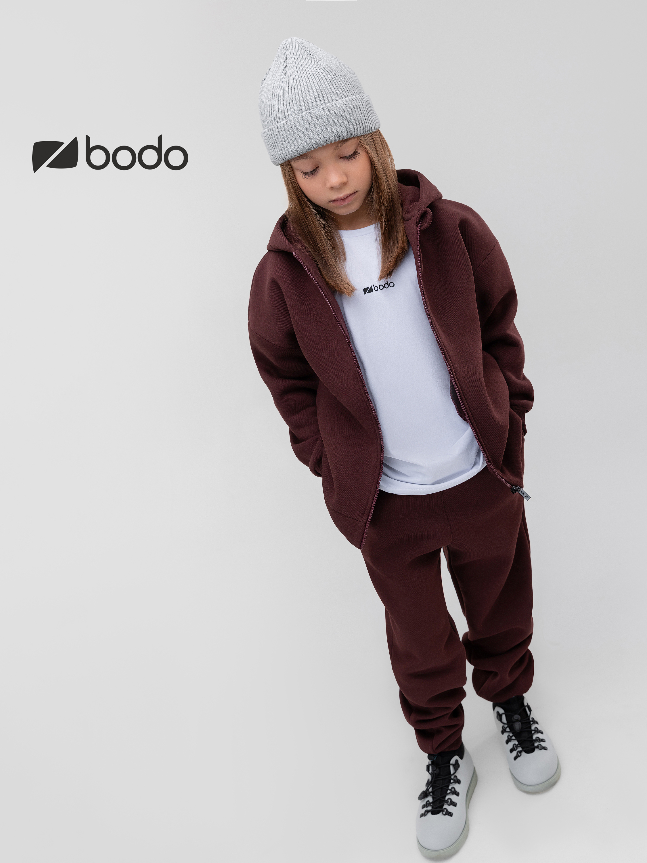 Костюм спортивный Bodo 11-420МU_темно-коричневый - фото 2