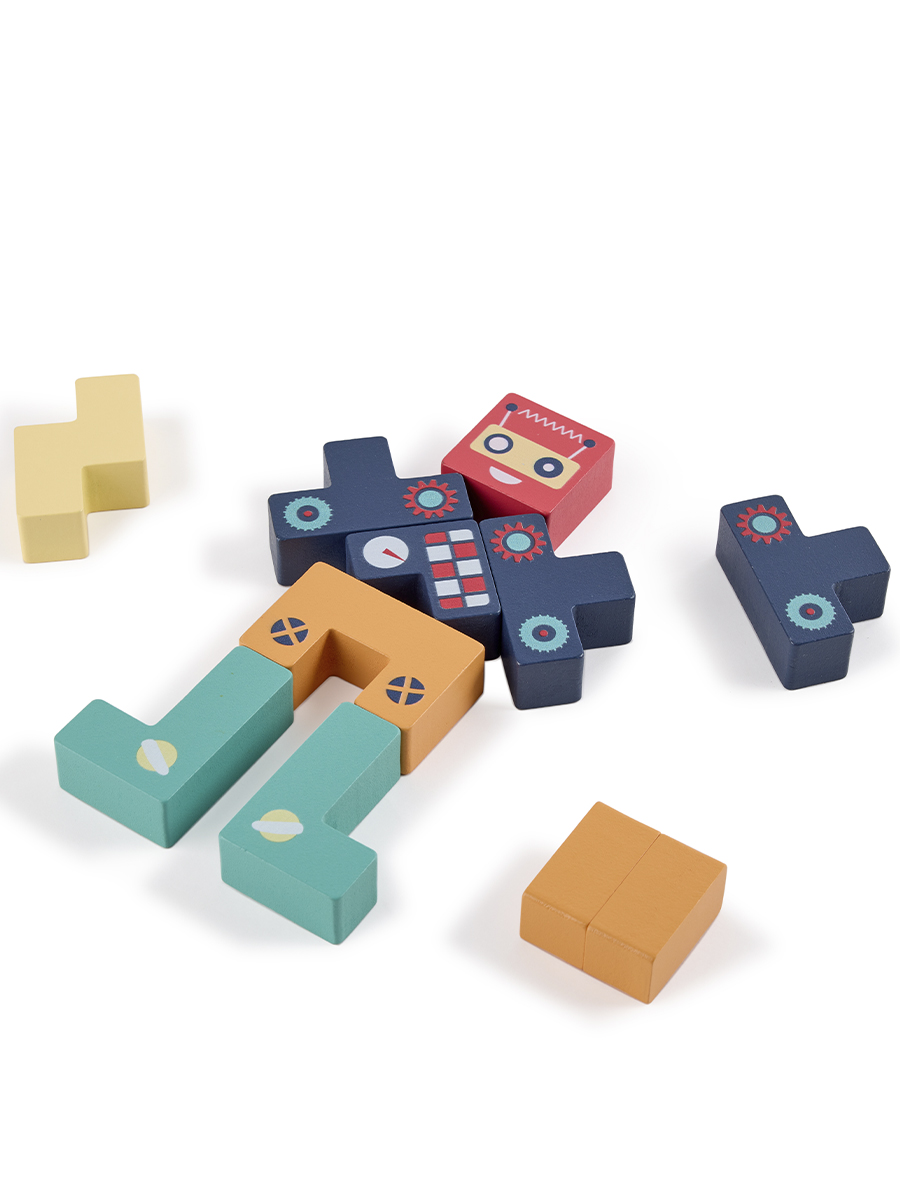 Настольная игра Hape Играем вместе Тетрис - фото 4