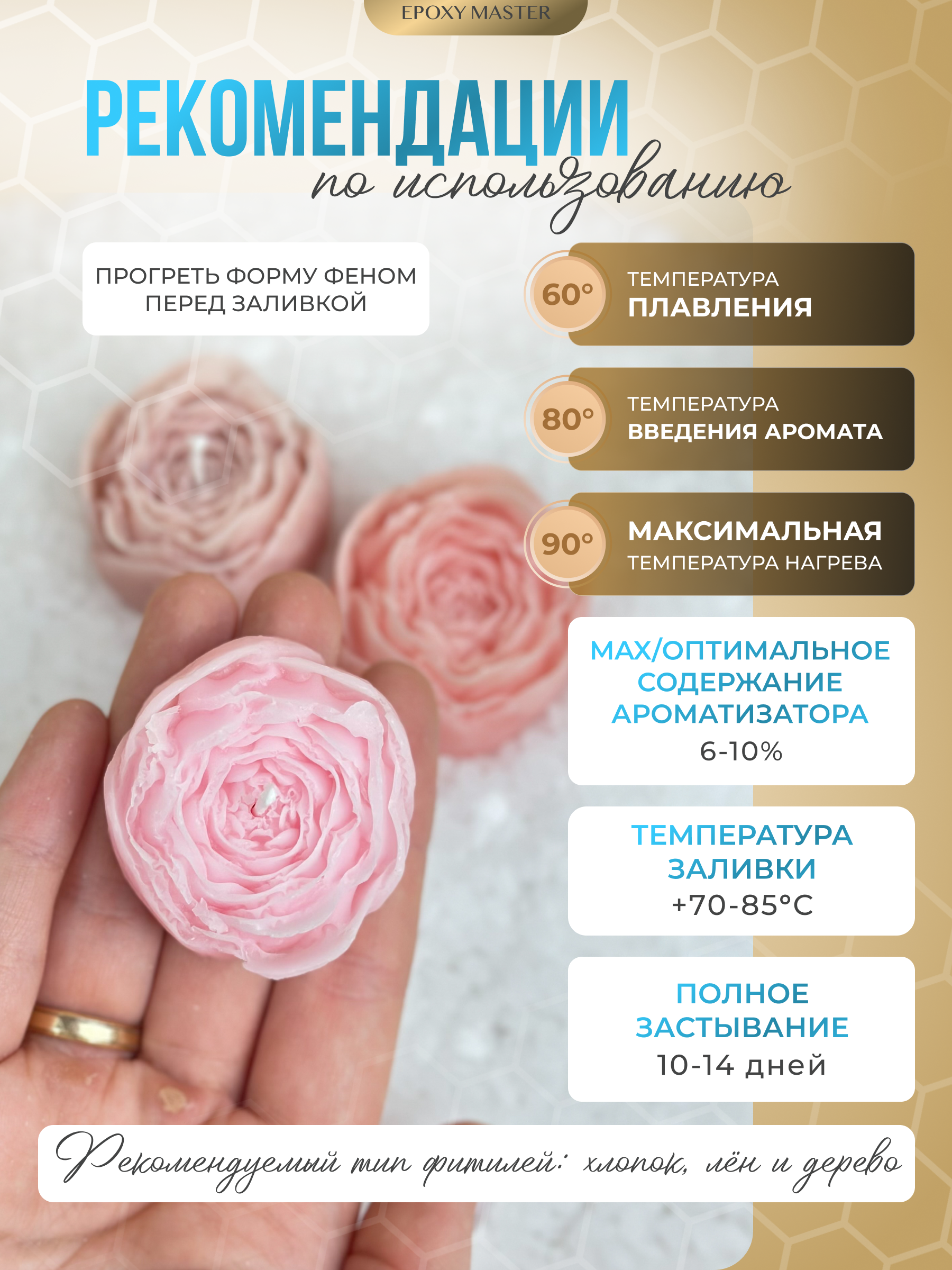 Набор EPOXYMASTER Воск пчелиный - фото 6