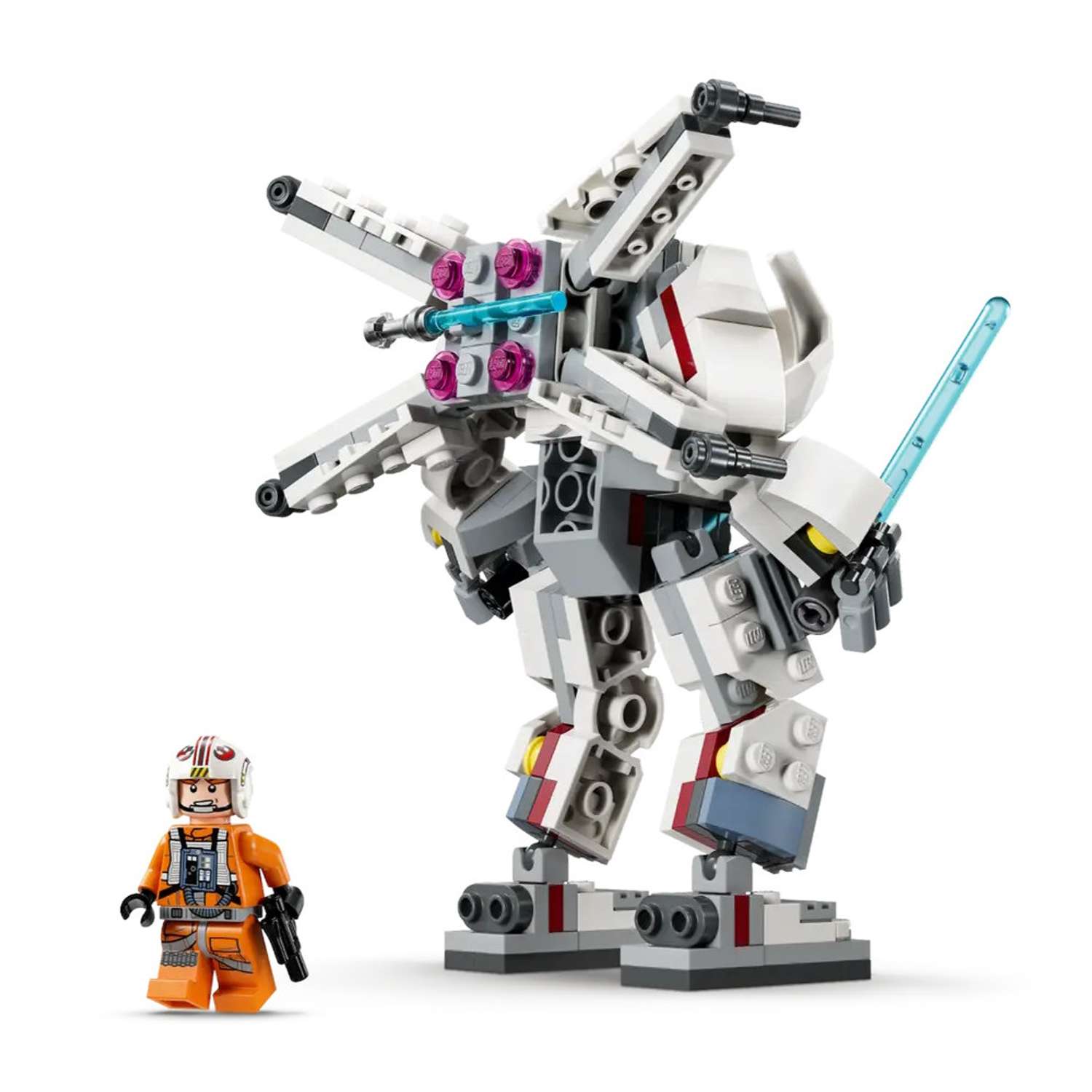Конструктор LEGO Star Wars Люк Скайуокер Крестокрыл Робот 195 дет. - фото 3