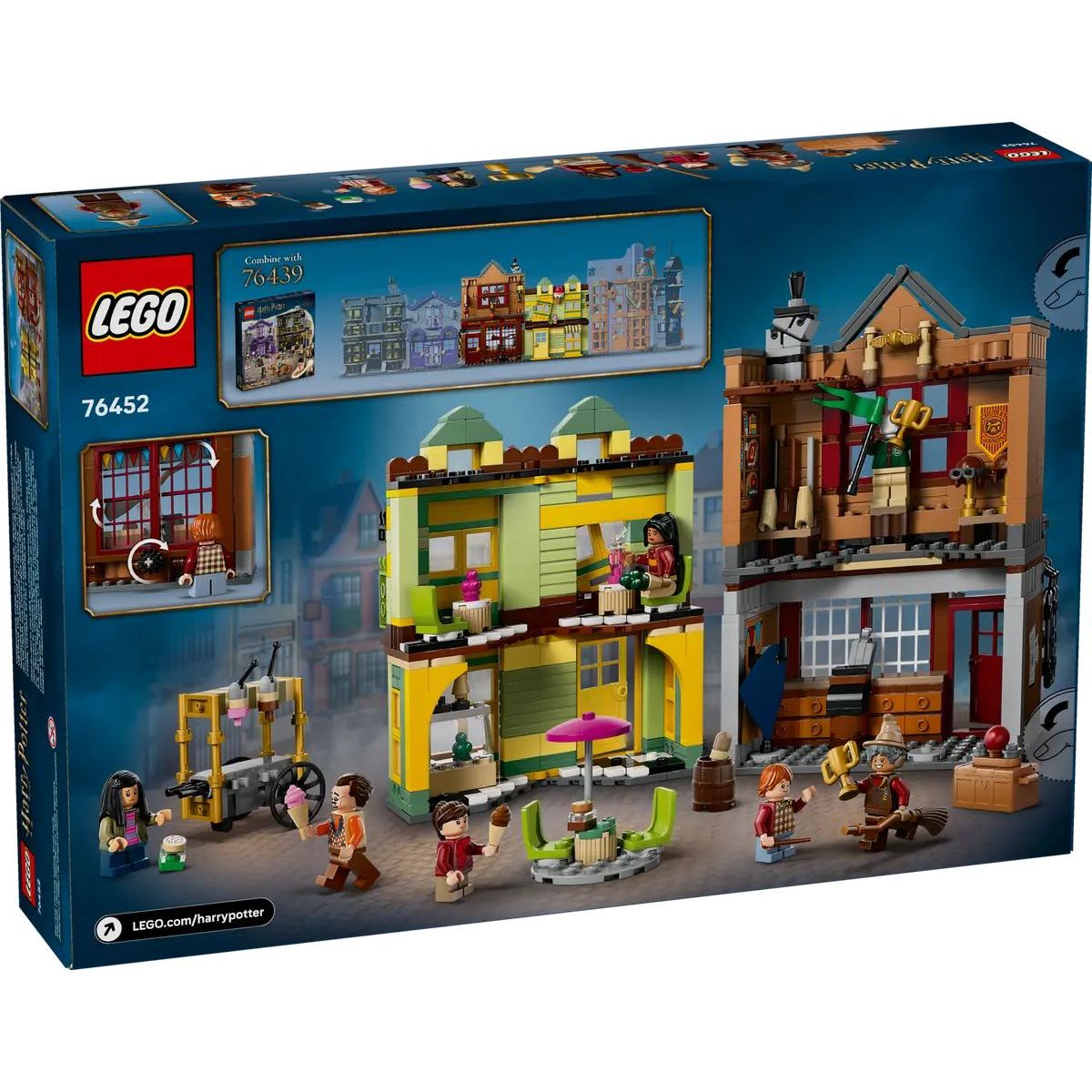Конструктор LEGO Harry Potter Магазин Всё для квиддича блочный - фото 6
