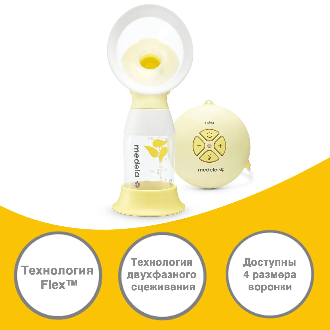 Молокоотсос электрический Medela Свинг Флекс - фото 2