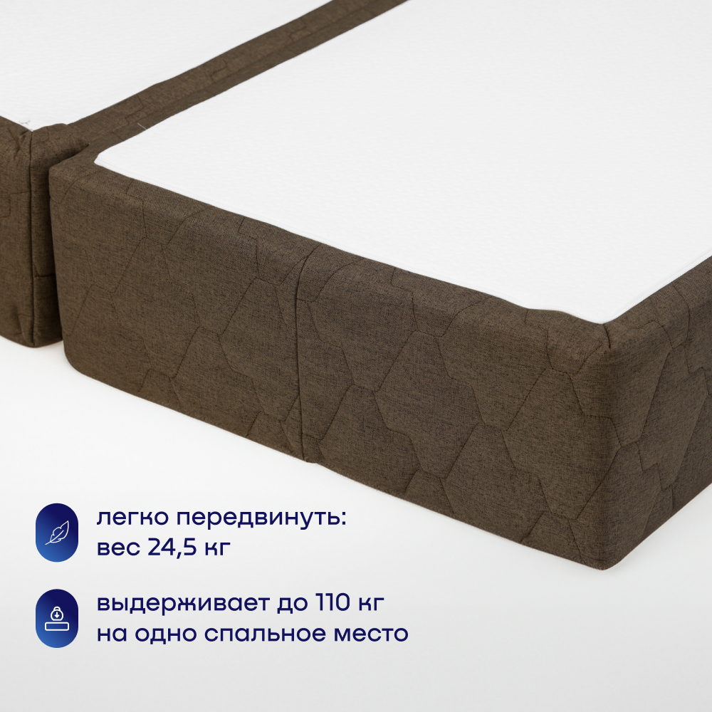 Диван buyson BuyDream коричневый - фото 5