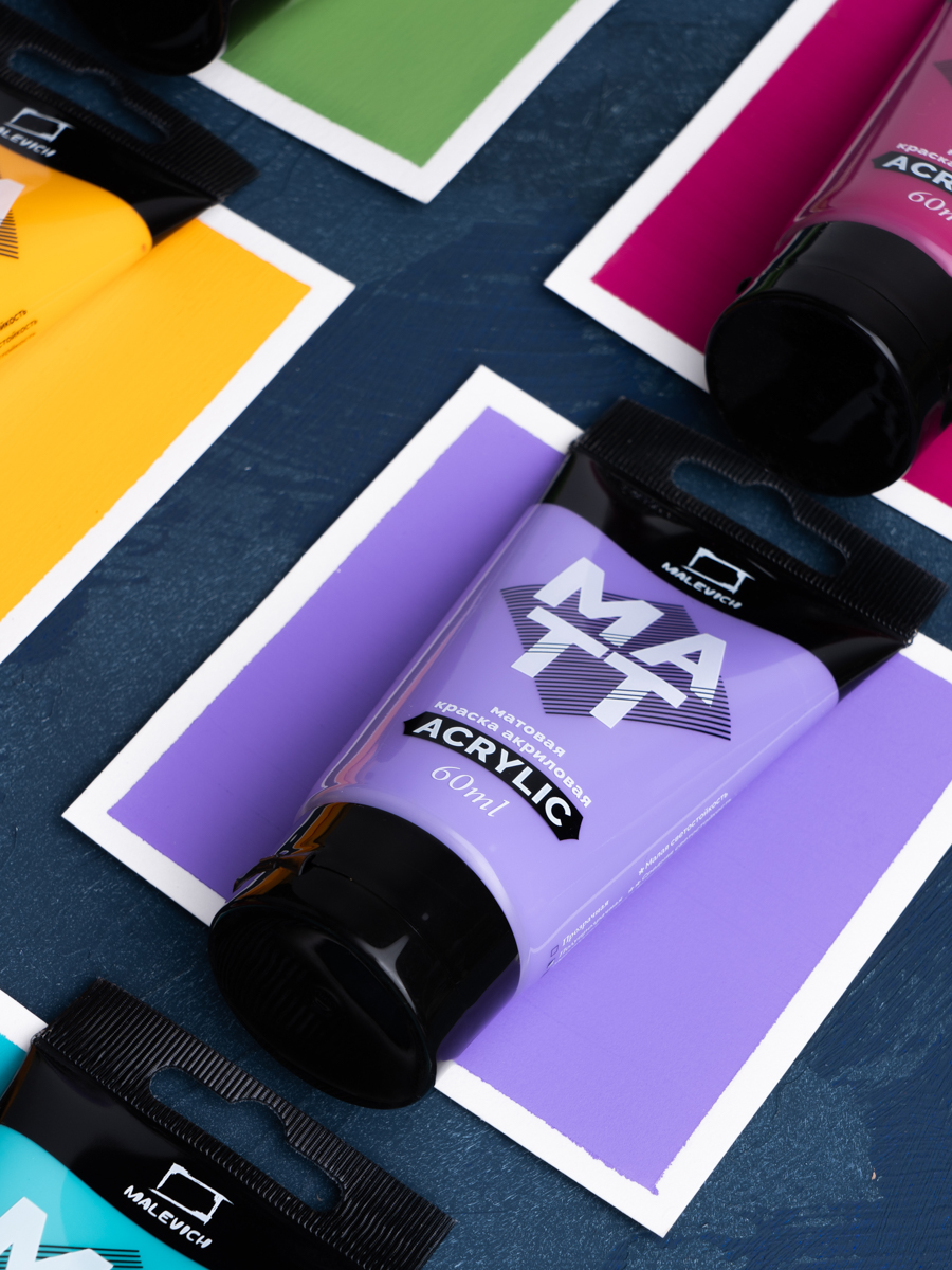 Краски акриловые Малевичъ - фото 3