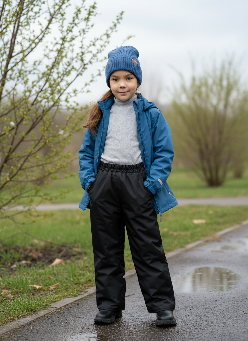 Брюки Arctic kids 10-003/1 черный - фото 2