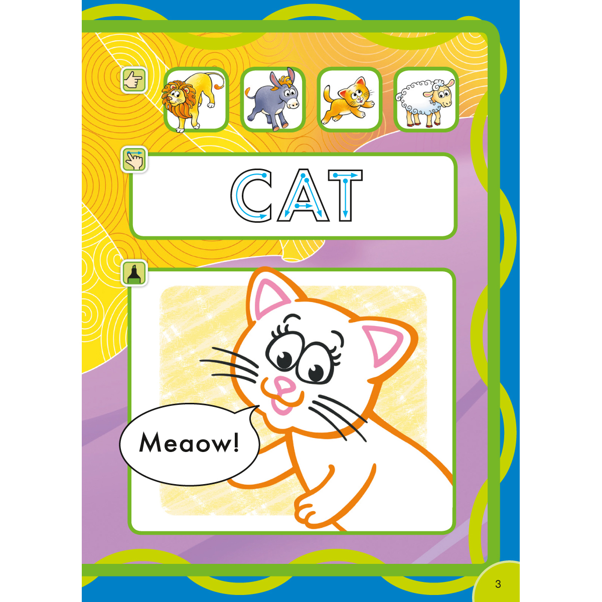 Книга Титул Что говорят животные? / What do animals say? Пособие для детей 3–5 лет. QR код для аудио - фото 4
