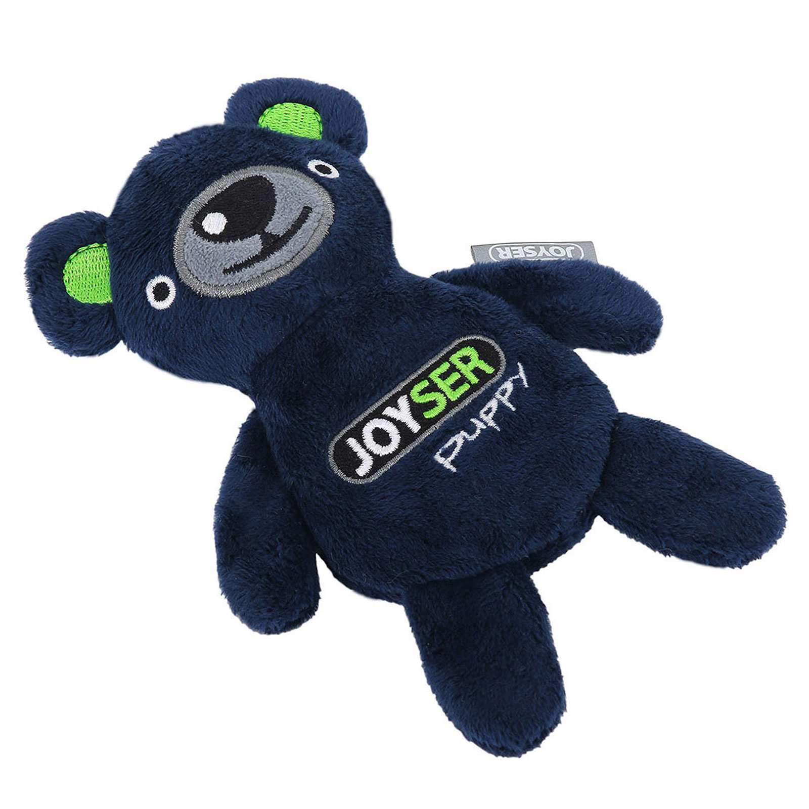 Игрушка для собак JOYSER Puppy Мишка со сменной пищалкой S 15см Синий - фото 1