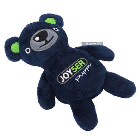 Игрушка для собак JOYSER Puppy Мишка со сменной пищалкой S 15см Синий