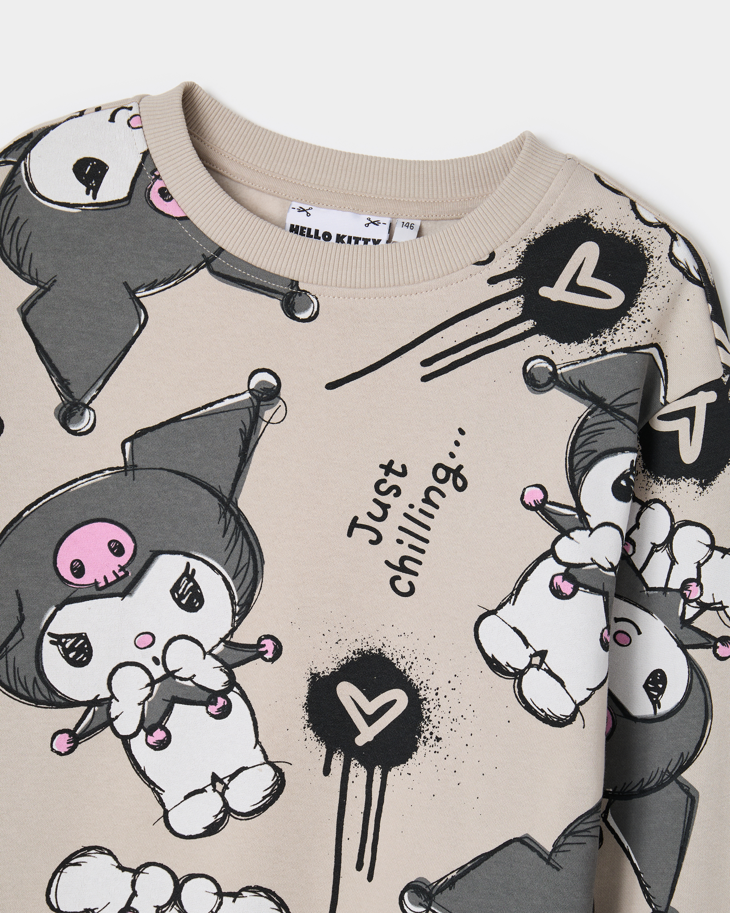 Свитшот HELLO KITTY AND FRIENDS W26LC3-5107FStg-L2 - фото 3