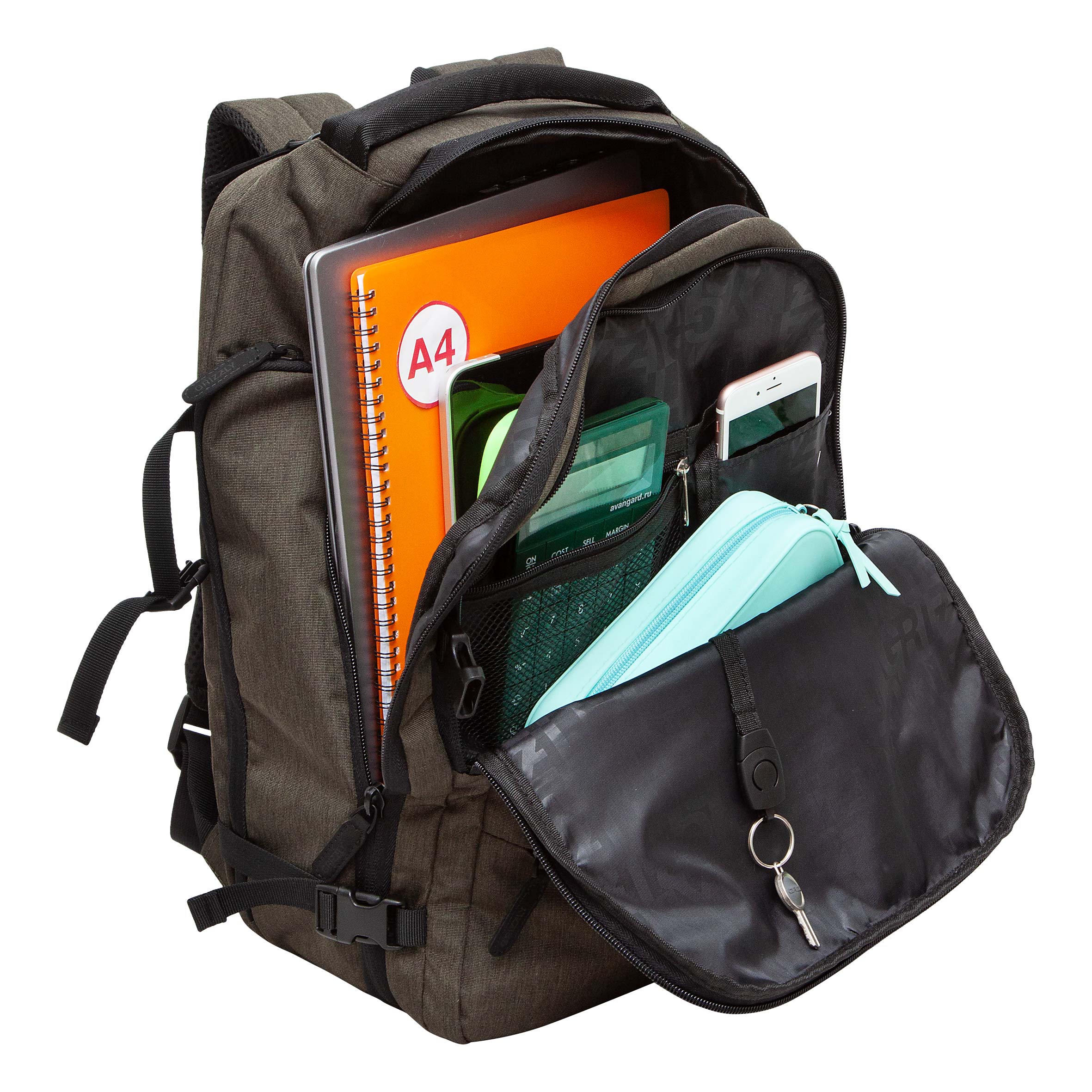 Рюкзак Grizzly мужской - фото 6