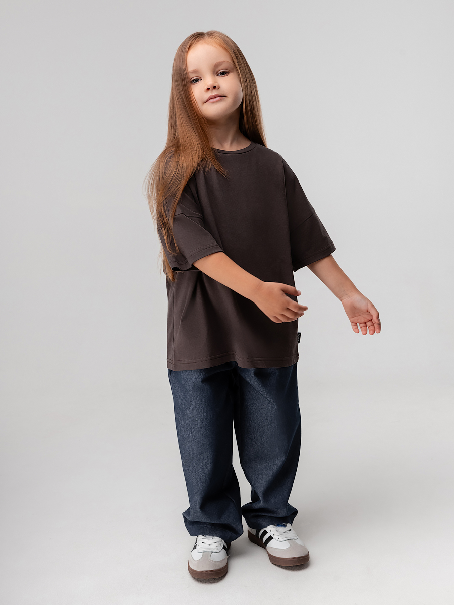 Футболка Bodo 4-340MU_коричневый - фото 2