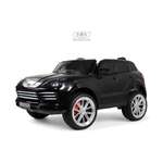 Электромобиль RIVERTOYS М005БХ-BLACK-GLANEC С пультом ДУ