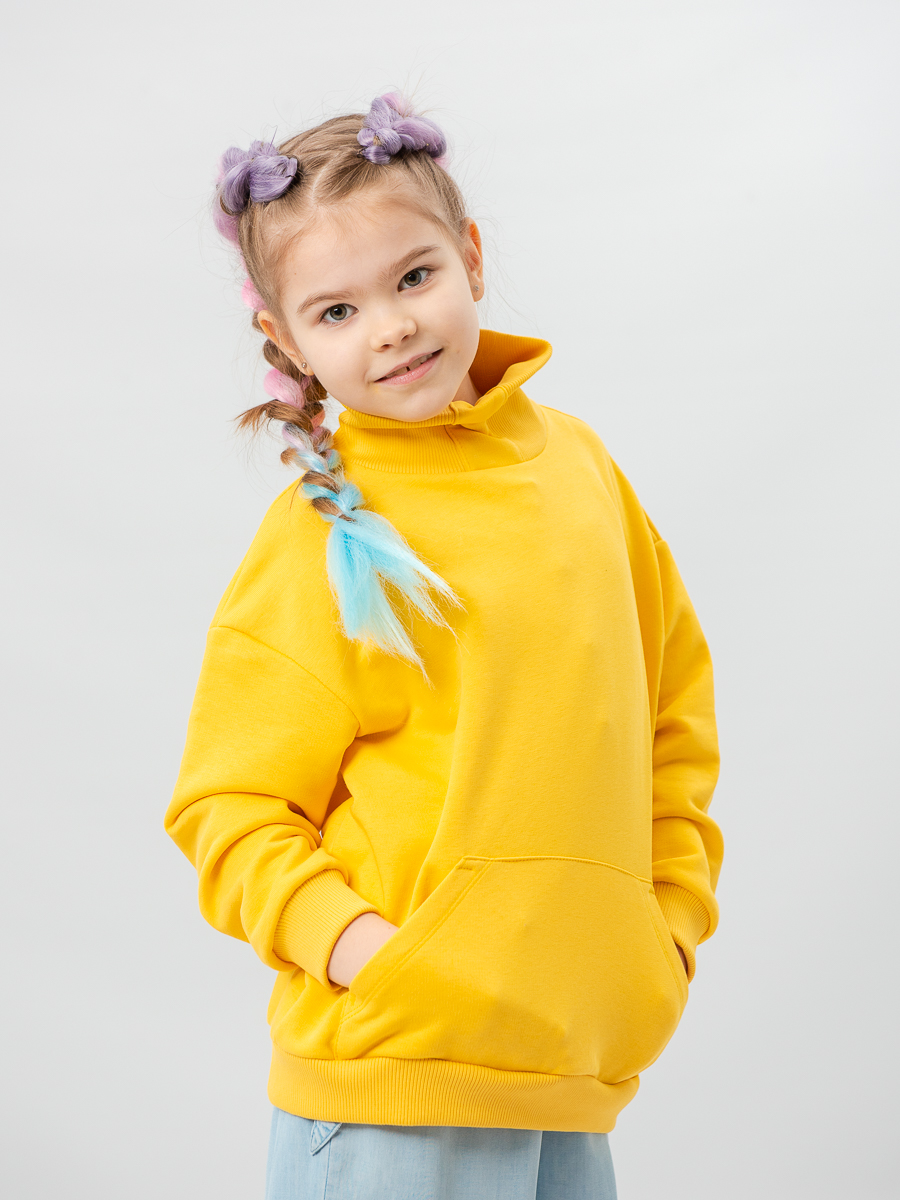 Свитшот MiloTa ТФ04/желтый - фото 3