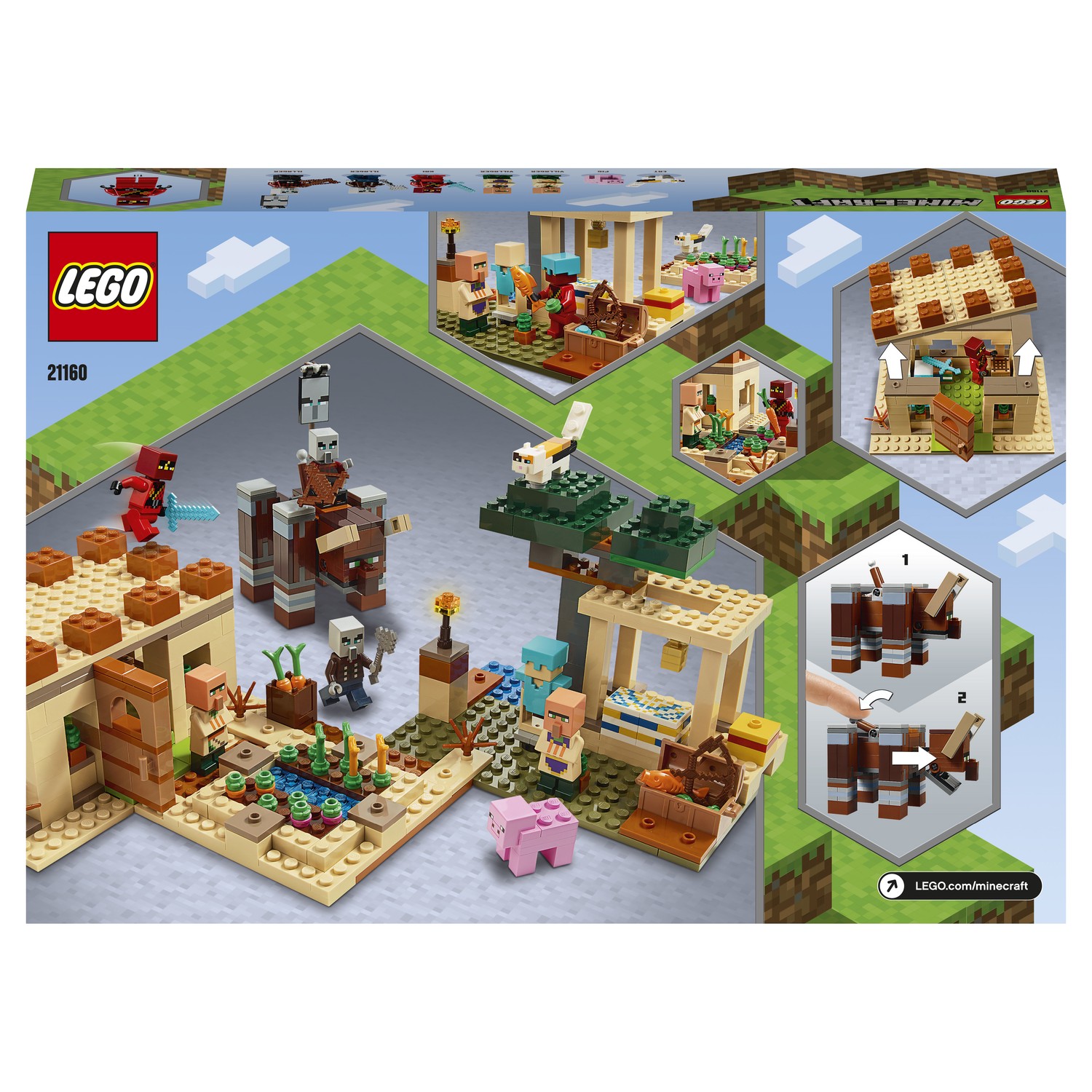 Конструктор LEGO Minecraft 562 дет. - фото 3