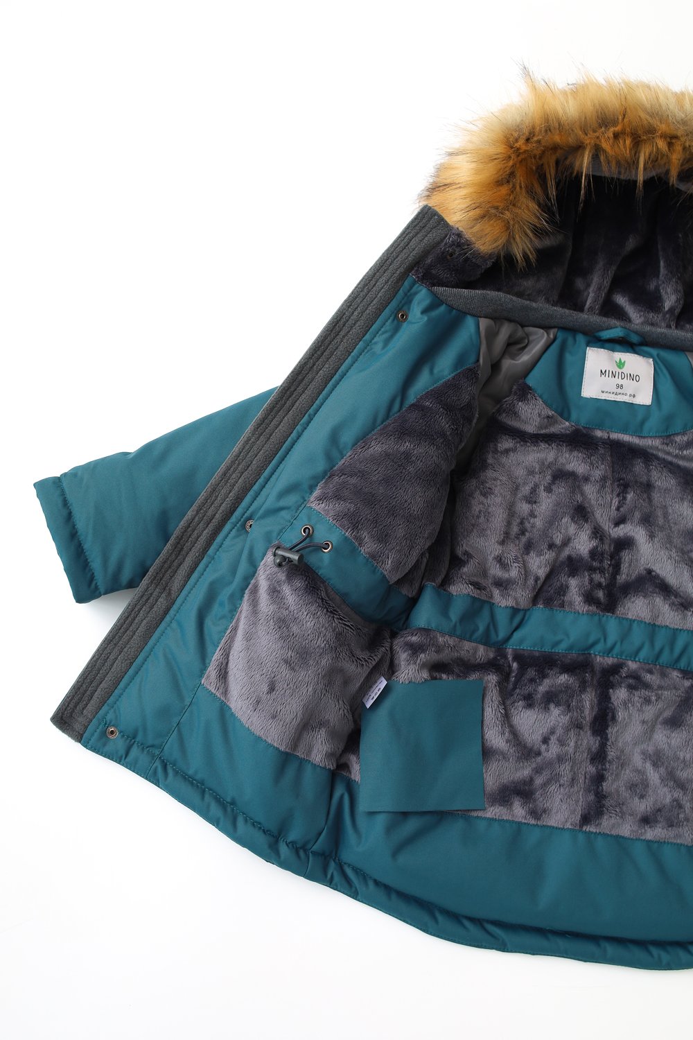Куртка MINIDINO MDW1-JW025/0Куртка зимняя Super 2.0 атлантик - фото 12