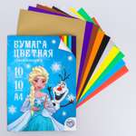 Цветная бумага Disney 10 лист.