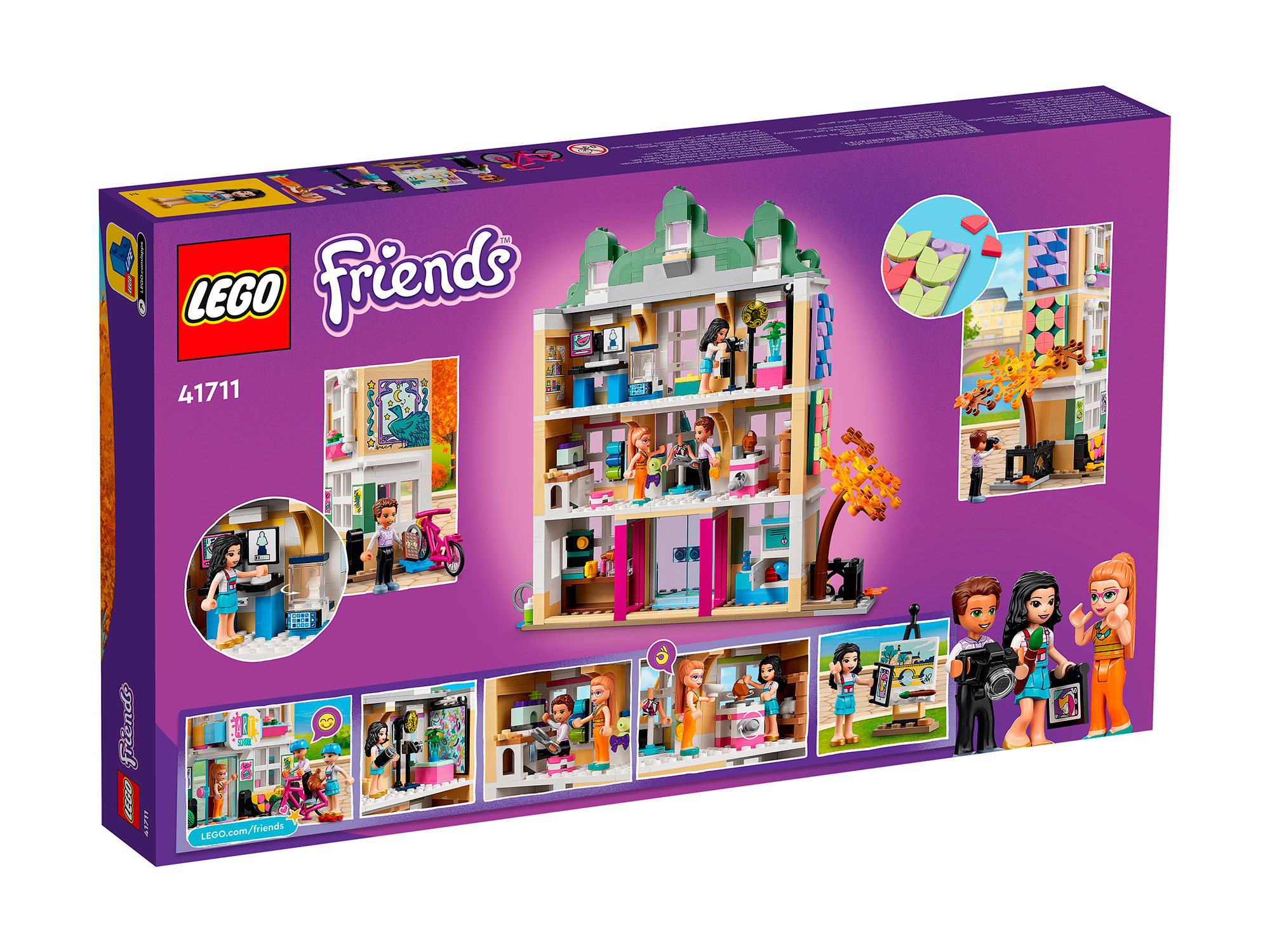 Конструктор LEGO Friends Художественная школа Эммы блочный - фото 22