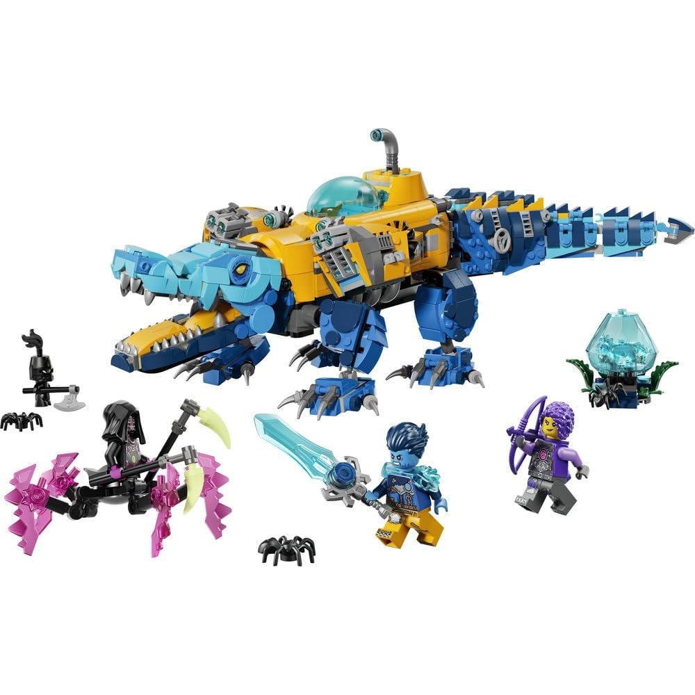 Конструктор LEGO DREAMZzz Подводная лодка Крокодил 1107 дет. - фото 2