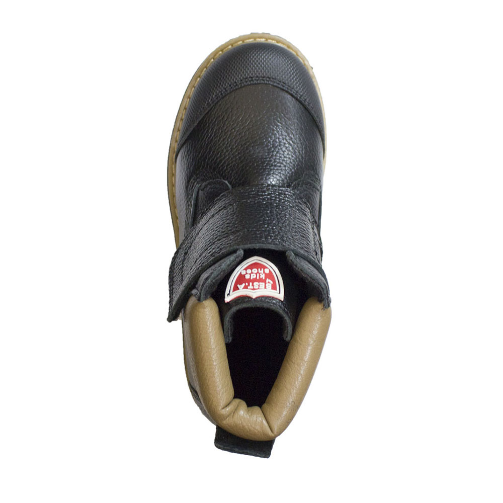 Ботинки BEST.A L505/1-44R-BA-OV BEST.A Ботинки для девочки,черный флотер - фото 3