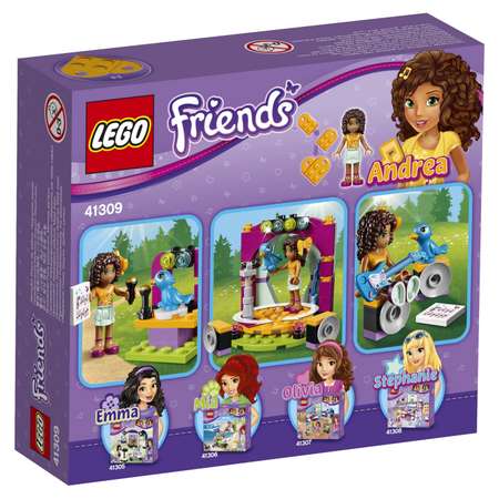 Конструктор LEGO Friends Музыкальный дуэт Андреа блочный