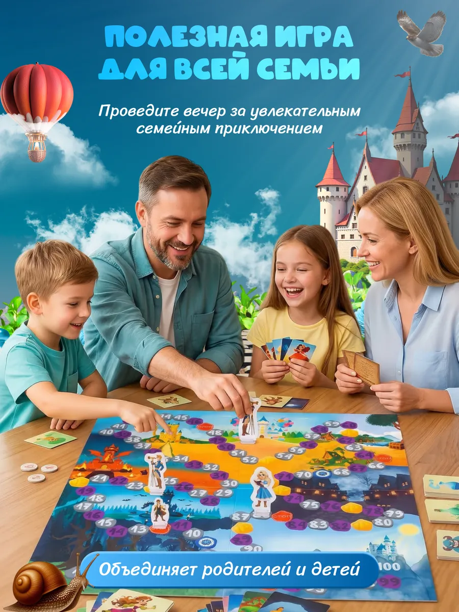 Настольная игра МИЦОР Продакшн Развивающая игра-бродилка - фото 5