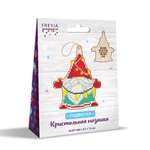 Алмазная мозаика Фрея Гномик с гирляндой