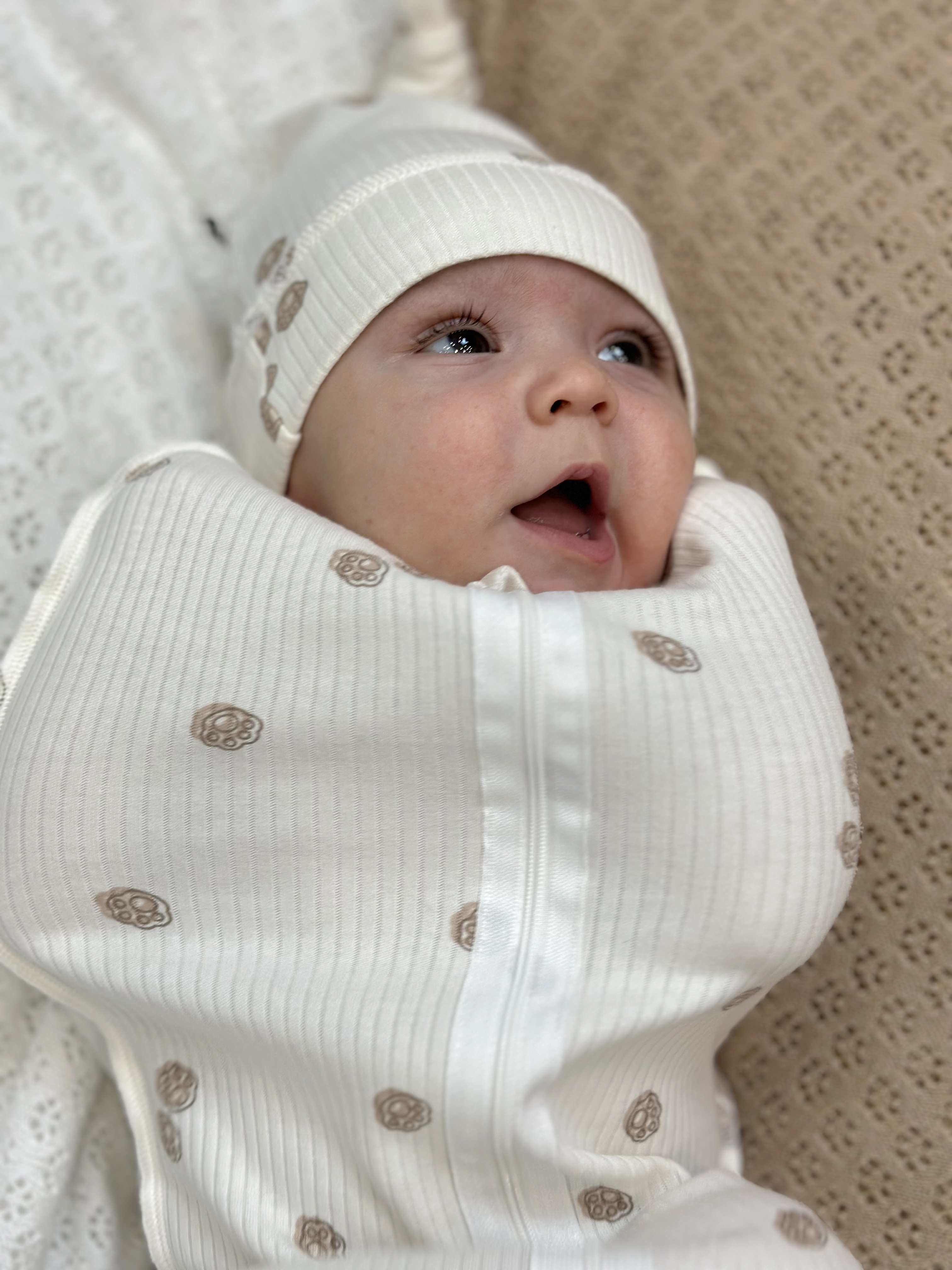 Конверт пеленальный (кокон) RinaAmari белый - фото 6