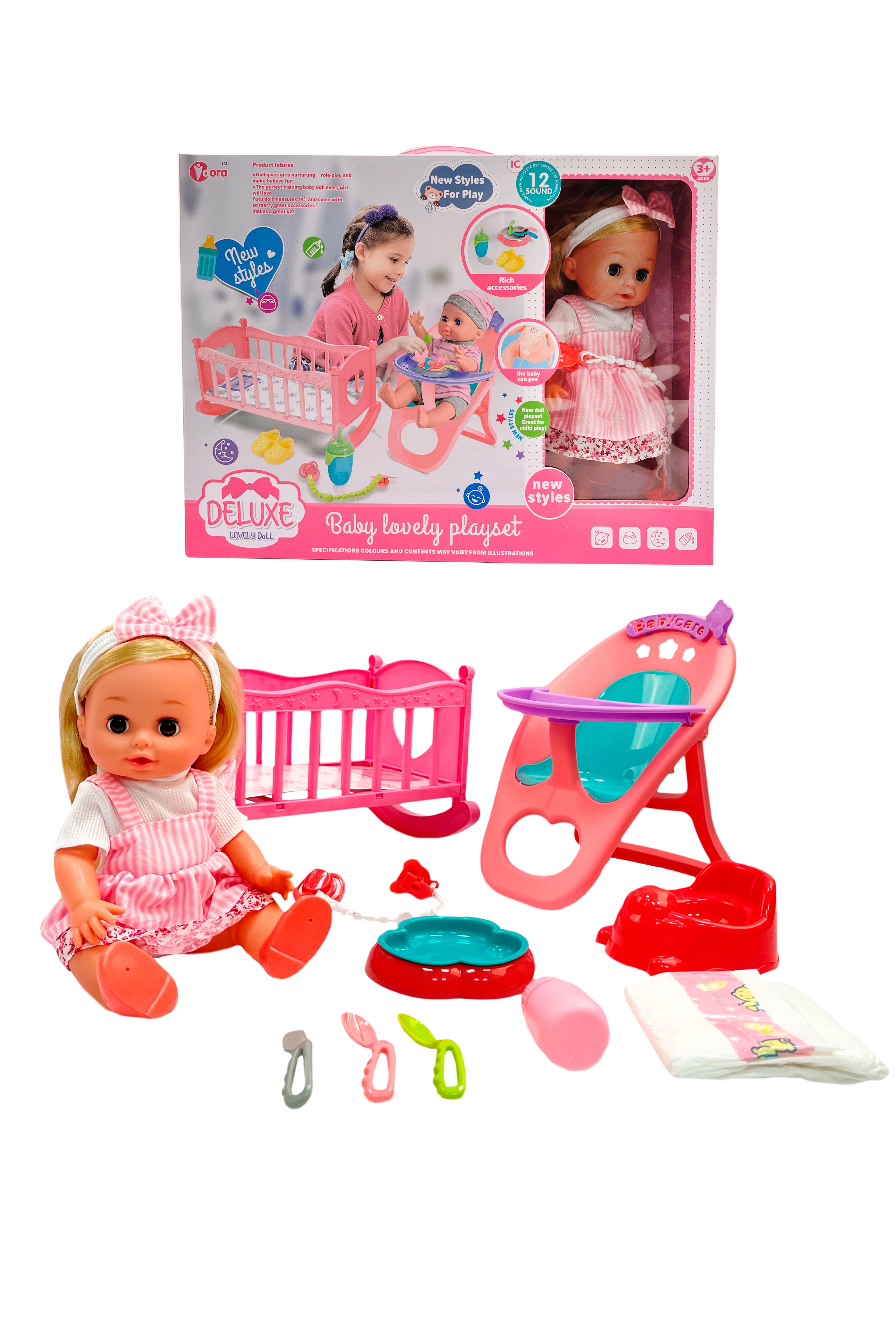 Кукла пупс SHARKTOYS 1000000032 - фото 12