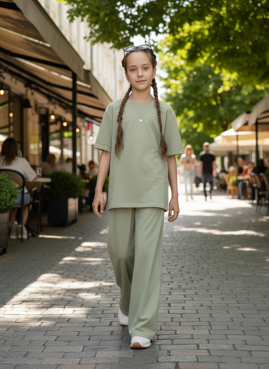 Футболка и брюки ULTRA 7060-Ул полынь - фото 2