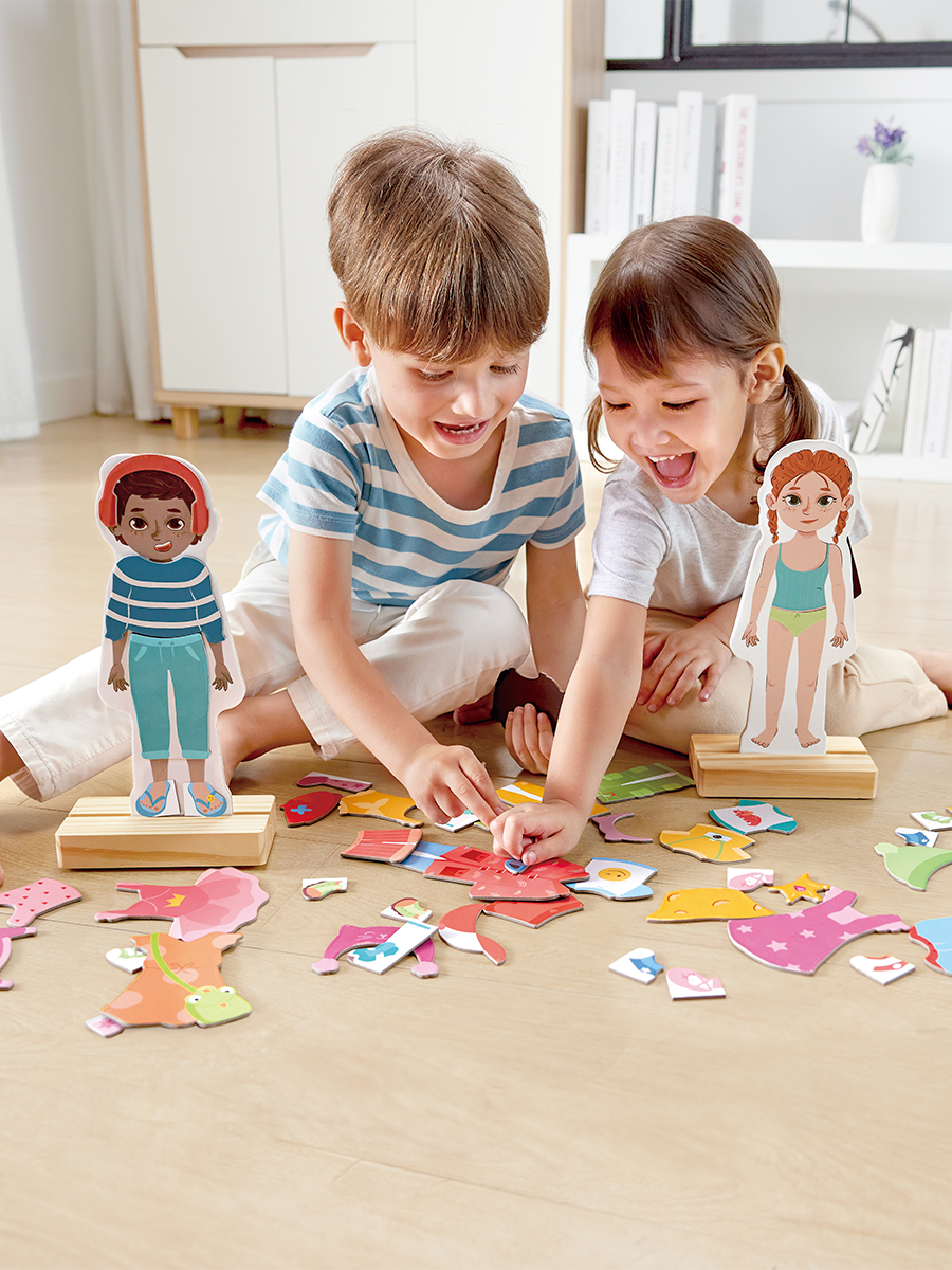 Конструктор Hape магнитный - фото 3