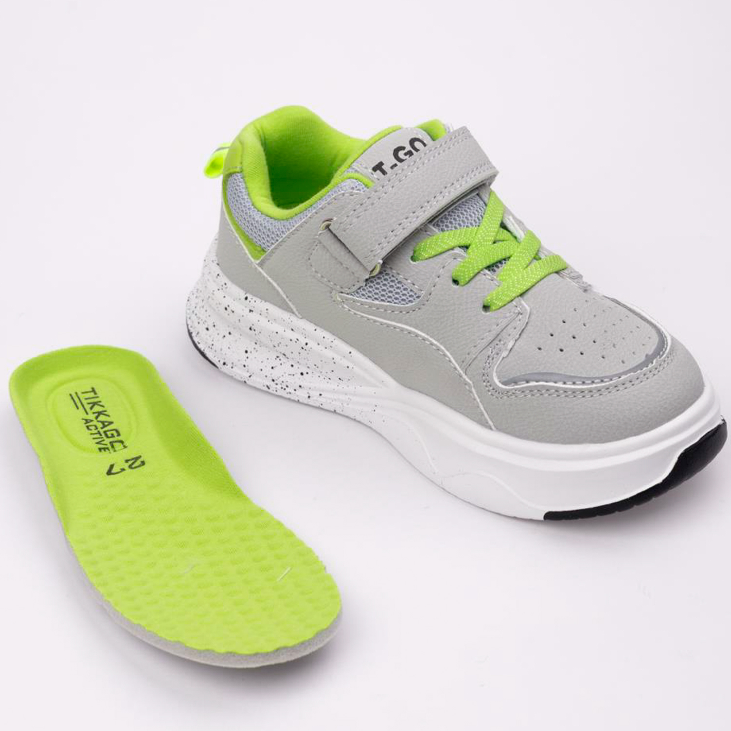 Кроссовки TikkaGo 5A11_261601_grey-salad - фото 5