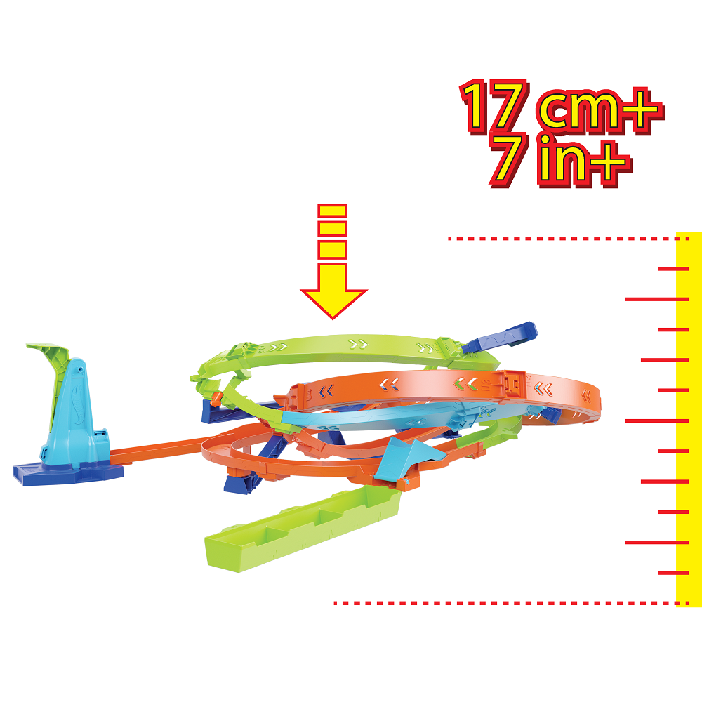 Трек Hot Wheels испытание гиперпетли HTK16 - фото 6