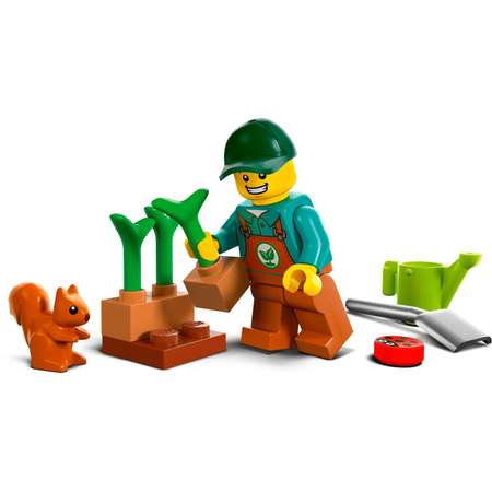 Конструктор LEGO City Парковка трактора блочный