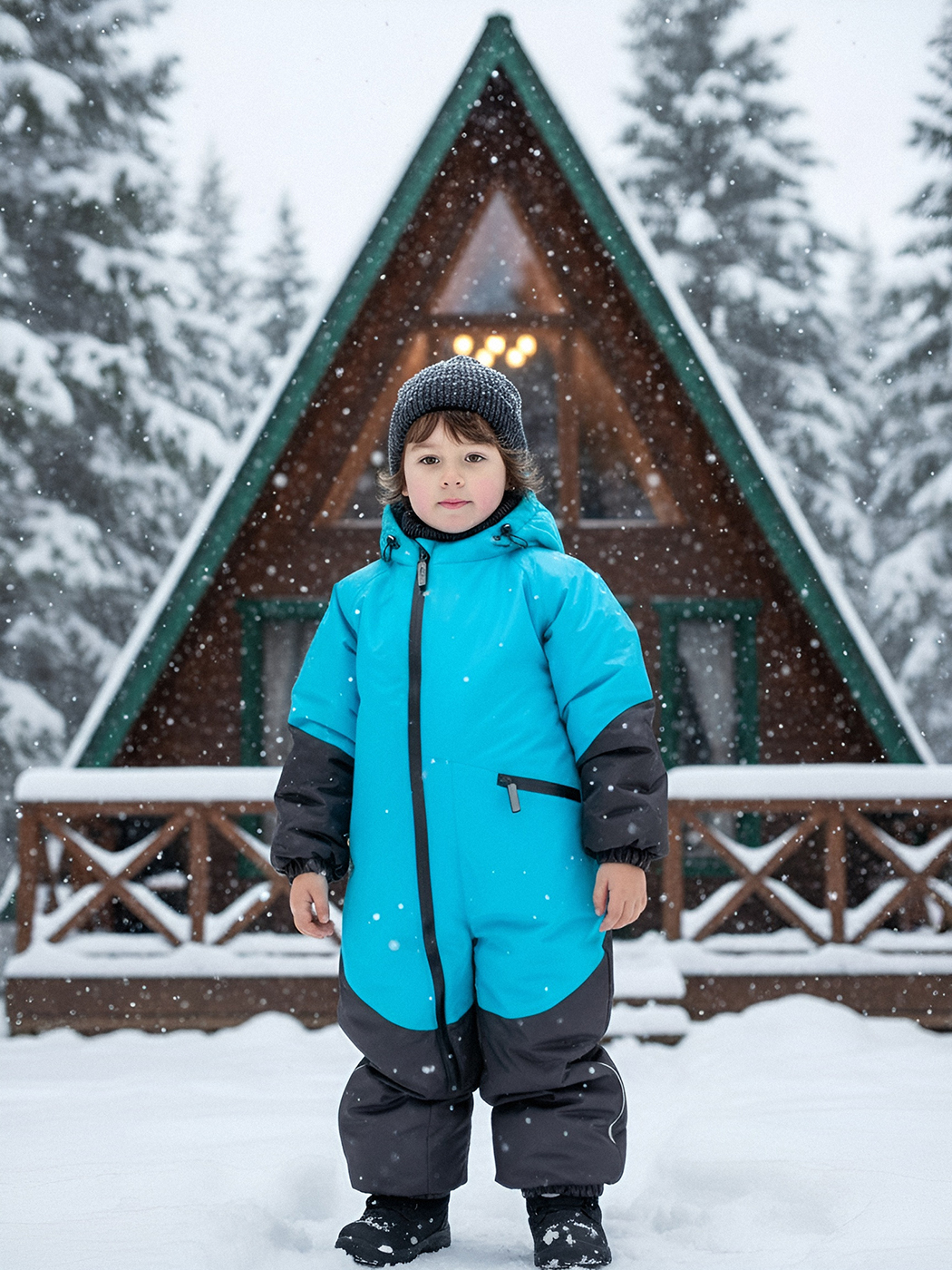 Комбинезон LEO 5022В_бирюзовый - фото 2