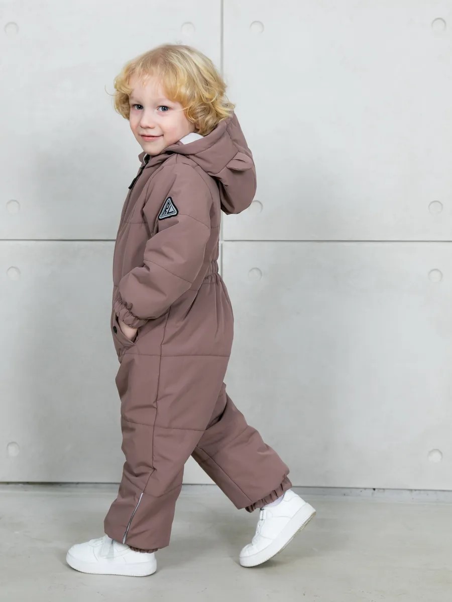 Комбинезон Rusland 924/кофе - фото 3