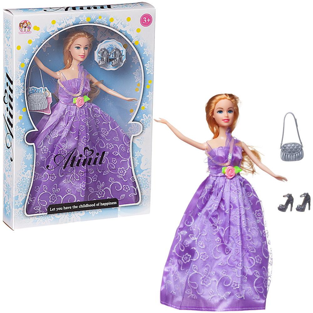 Кукла модельная Junfa высота 28 см WJ-21502/голубое - фото 2