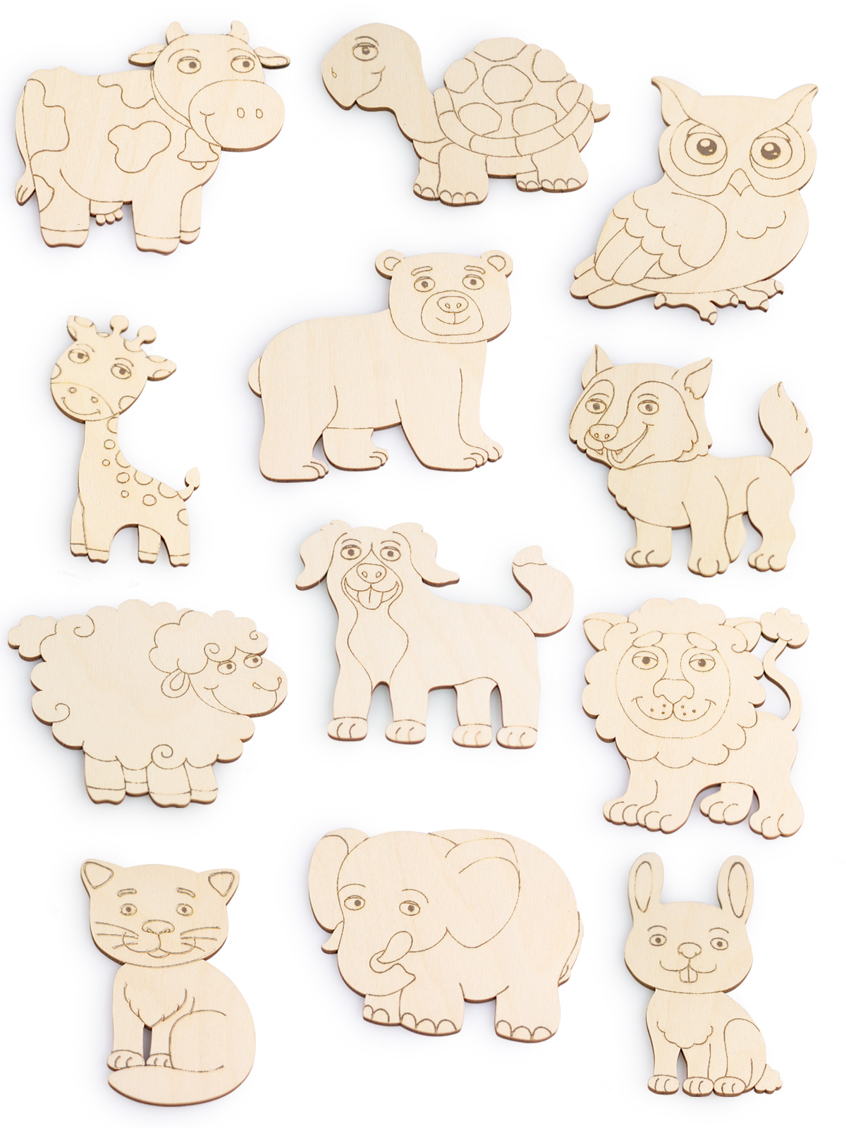 Набор для рисования Ulanik Животные - фото 1