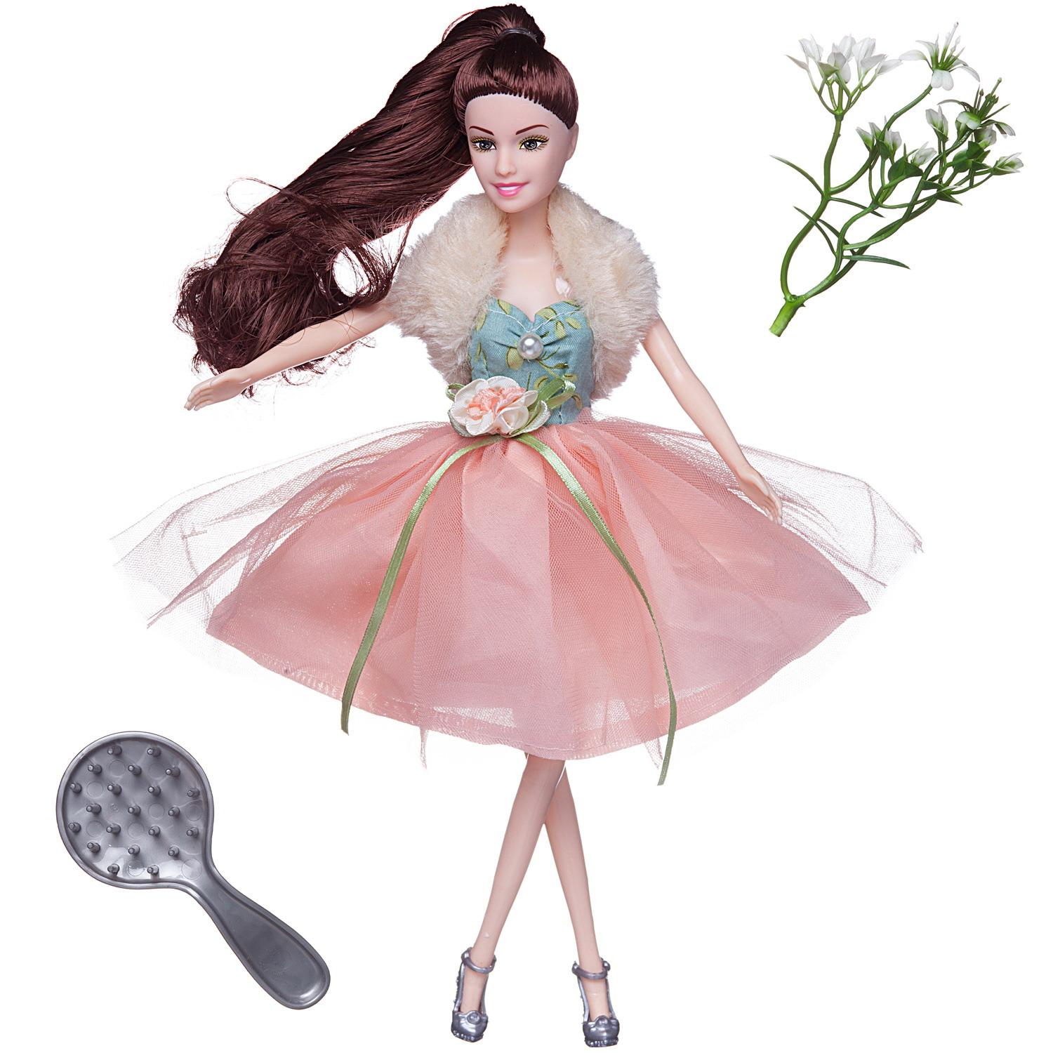 Кукла модельная Junfa высота 28 см WJ-22275/шатенка - фото 1