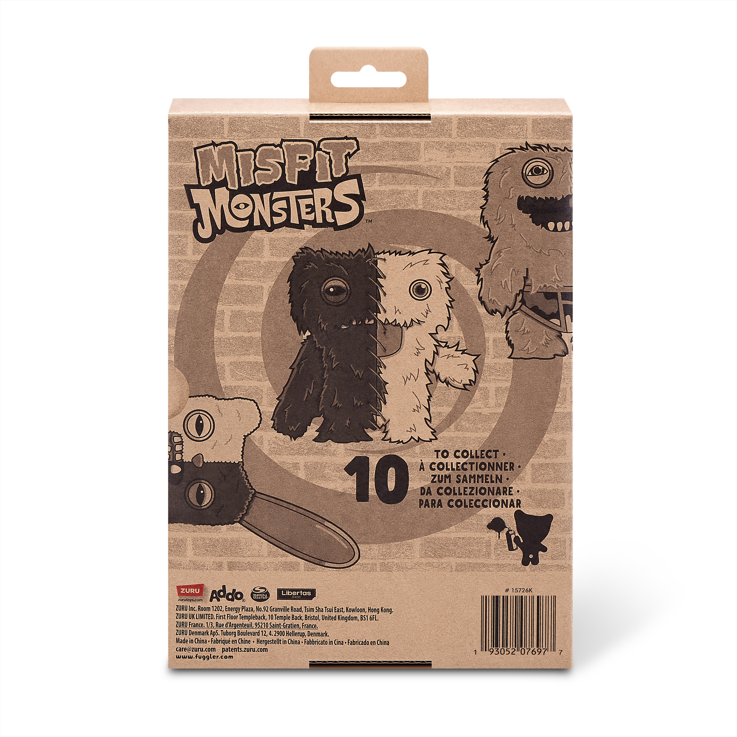 Мягкая игрушка FUGGLER изумрудно-разноцветный - фото 12