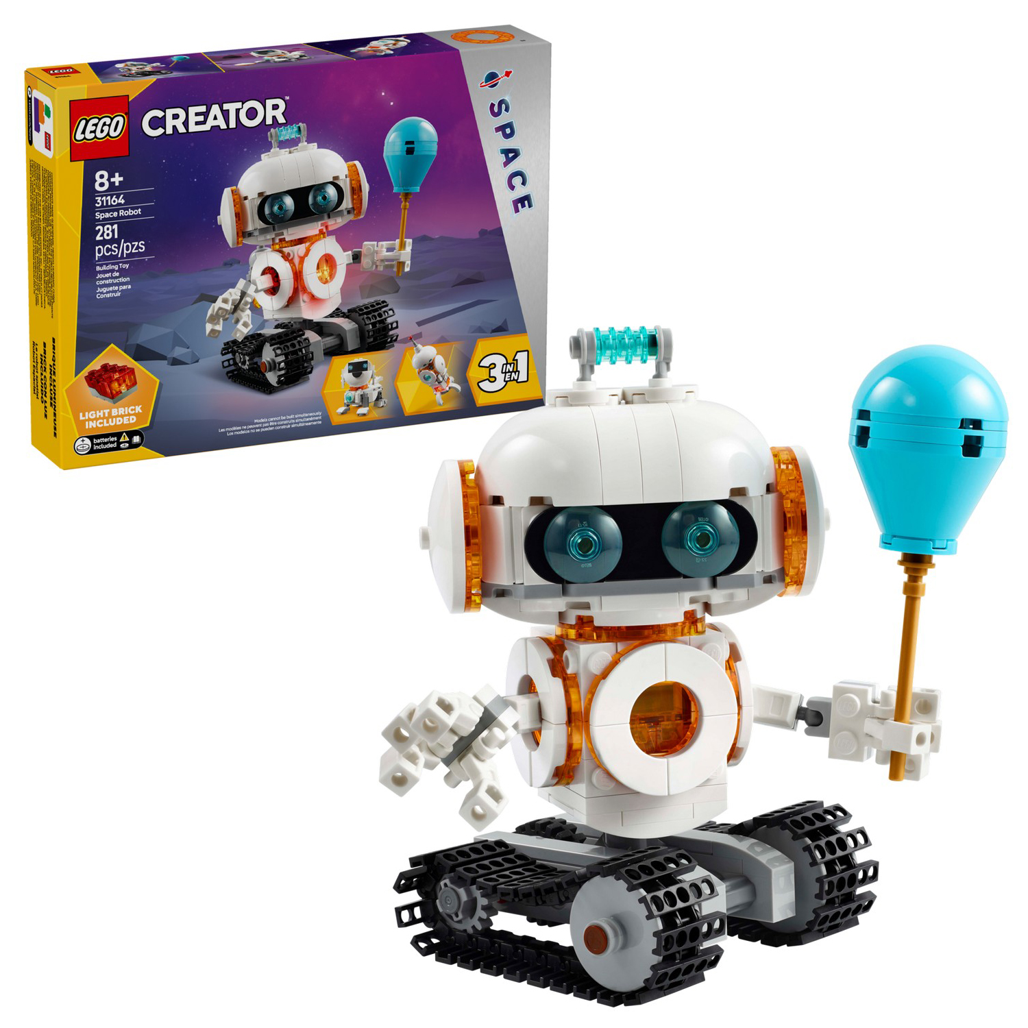 Конструктор LEGO Creator Космический Робот 281 дет. - фото 1