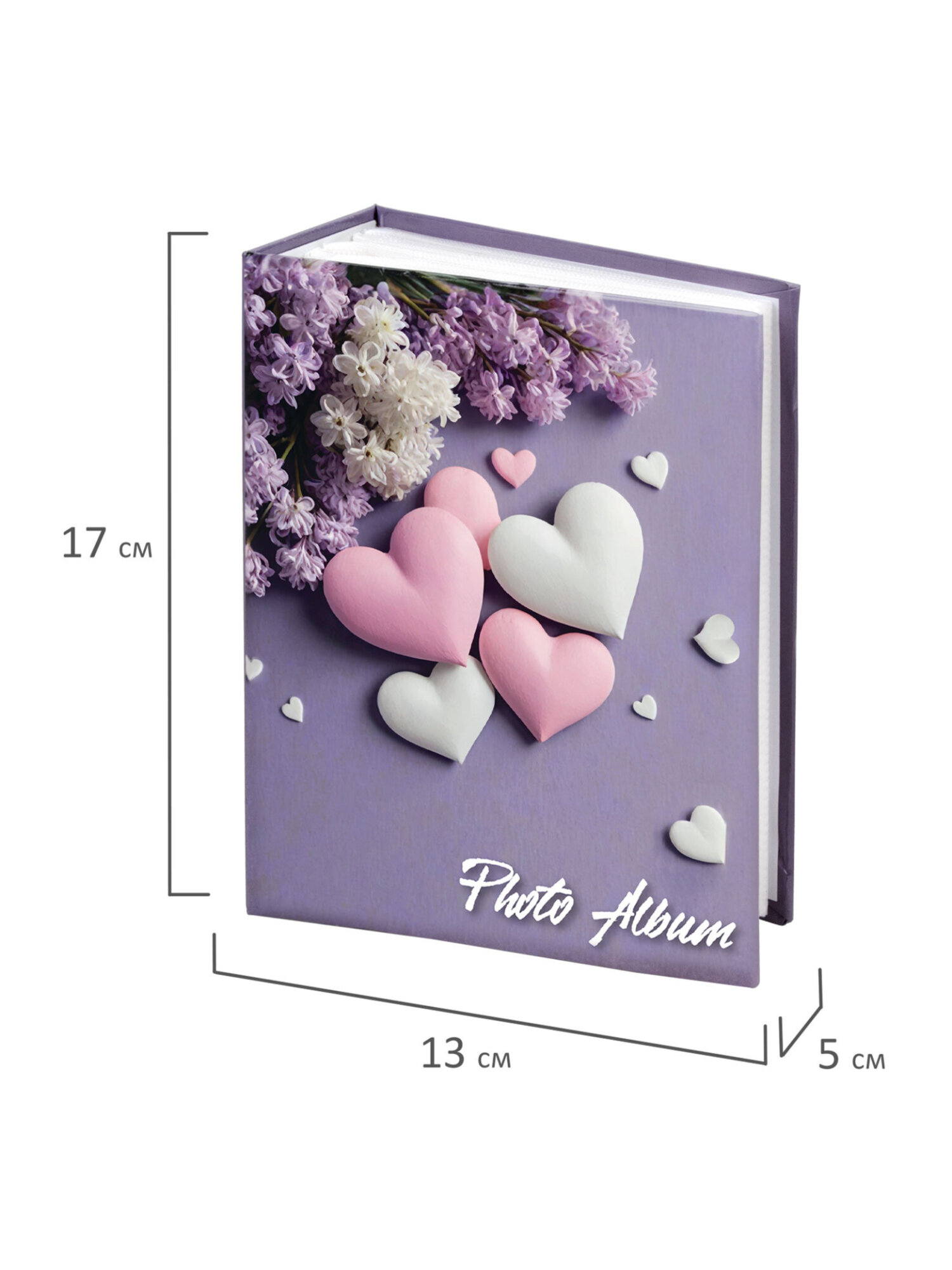 Фотоальбом для фотографий Brauberg семейный свадебный 100 фото 10х15 - фото 15