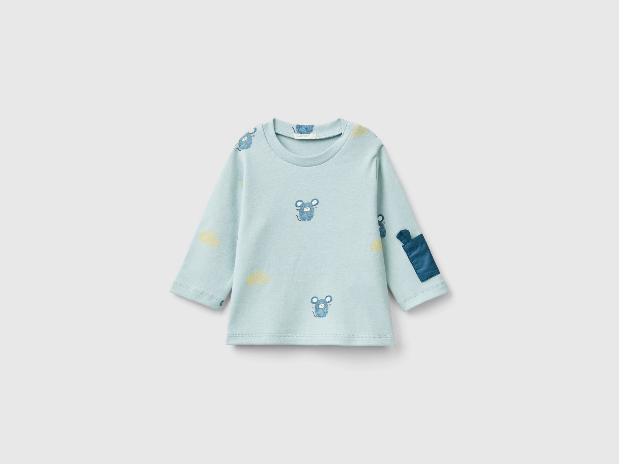 Лонгсливы United Colors of Benetton 24A_3M28A1053_60W - фото 1