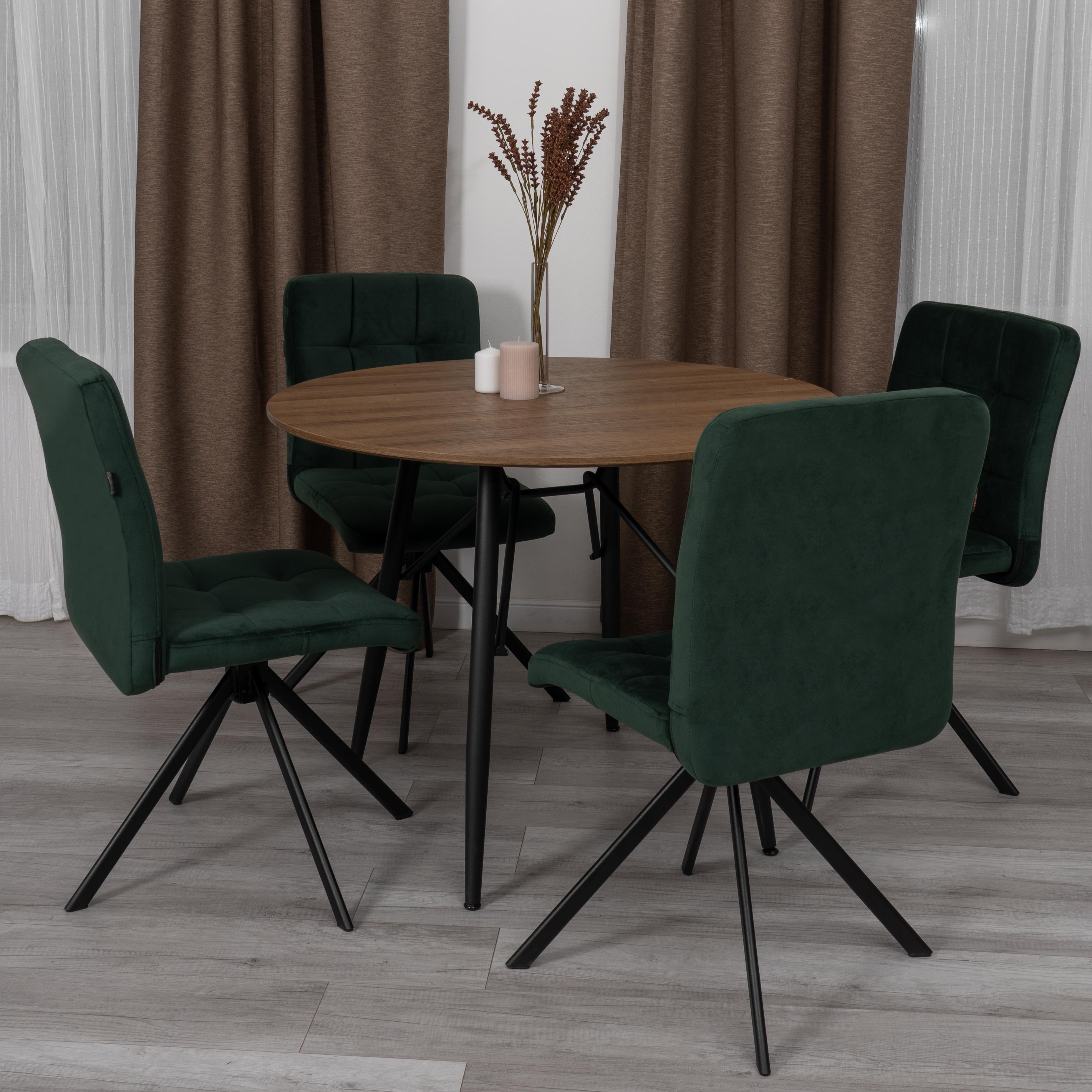 Стул TETCHAIR велюр, изумруд - фото 9