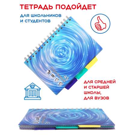 Общая тетрадь KEYROAD клетка 100 лист.