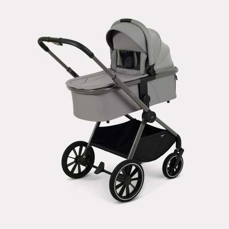 Коляска 2в1 MOWbaby Amber pro серый